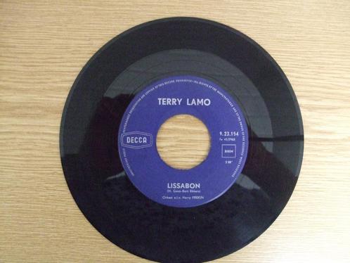 TERRY LAMO    LISSABON / VERTEL MAAR EENS, GAUW, Cd's en Dvd's, Vinyl Singles, Zo goed als nieuw, Single, Nederlandstalig, 7 inch