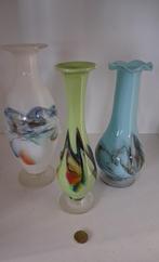 Set van 3 dalian glas vazen, Huis en Inrichting, Ophalen, Glas