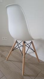 Witte stoel 4x, Huis en Inrichting, Stoelen, Wit, Nieuw, Vier, Ophalen