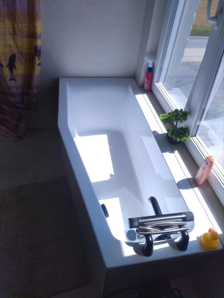 bad  5 hoek als foto 70x160x50, Huis en Inrichting, Badkamer | Badkamermeubels, Nieuw, Ophalen