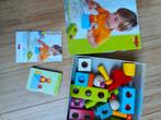 Haba Houten speelgoed spelletje bouwen compositiespel puzzel, Ophalen, Zo goed als nieuw
