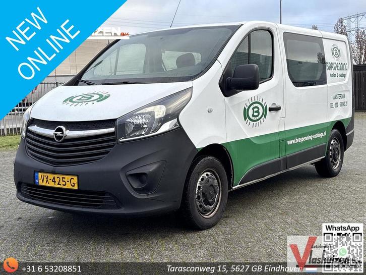 Opel Vivaro 1.6 CDTI L1H1 DC Edition € 6.450 NETTO | AIRCO D, Auto's, Bestelwagens en Lichte vracht, Bedrijf, ABS, Airconditioning