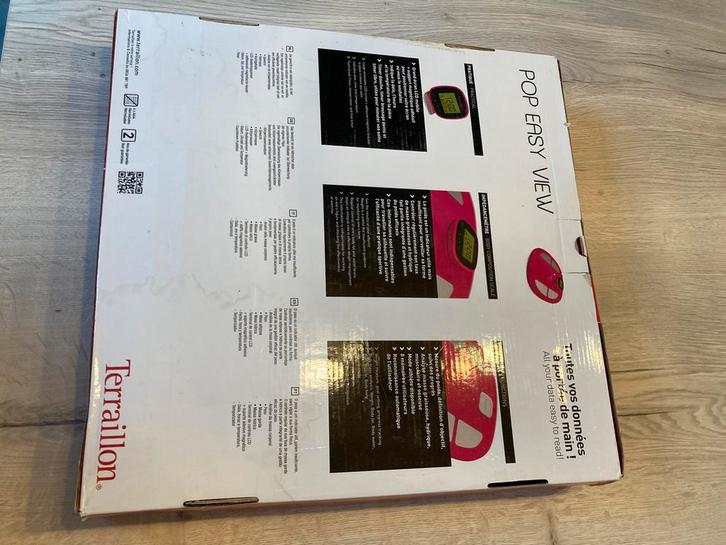 Terraillon Pop Easy View, Electroménager, Balances, Utilisé, Digital, Pèse-personne, 1 à 500 grammes, 100 kg ou plus, Enlèvement