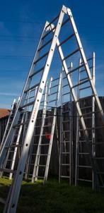 Ladders nieuwe verschillende maten aluminium, Doe-het-zelf en Bouw, Ladders en Trappen, Ophalen, Nieuw