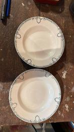 2 diepe vintage borden, Enlèvement ou Envoi