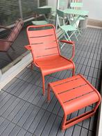 Fermob Luxembourg lounge fauteuil, Ophalen, Zo goed als nieuw, Aluminium