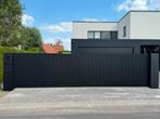 Aluminium poorten inclusief automatisatie, Tuin en Terras, Tuinpoorten, Ophalen of Verzenden, Zo goed als nieuw, Aluminium
