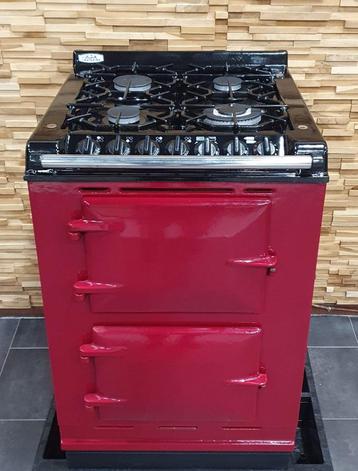 🔥  Luxe Fornuis AGA companion 60cm bordeaux rood 2 ovens beschikbaar voor biedingen