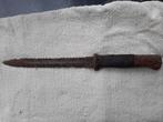 DUITSE korte zaagtand bajonet  WW1 / RELIC, Verzamelen, Ophalen of Verzenden, Landmacht, Mes of Dolk