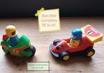 Playmobil 123 motorfiets en raceauto, Kinderen en Baby's, Speelgoed | Playmobil, Gebruikt, Ophalen of Verzenden