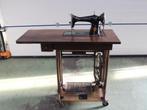 Antiek Houten Singer Naaitafel