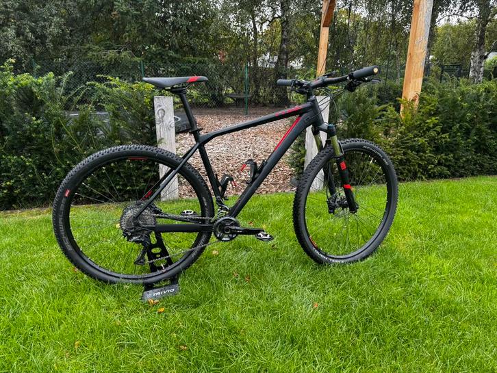 Cube Reaction Pro  – 21” – Mat Zwart – XT/SLX – Upgraded, Fietsen en Brommers, Fietsen | Mountainbikes en ATB, Gebruikt, Heren