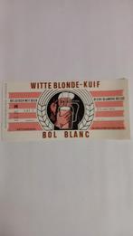 Witte Blonde - Kuif, etiket (140), Ophalen of Verzenden, Zo goed als nieuw