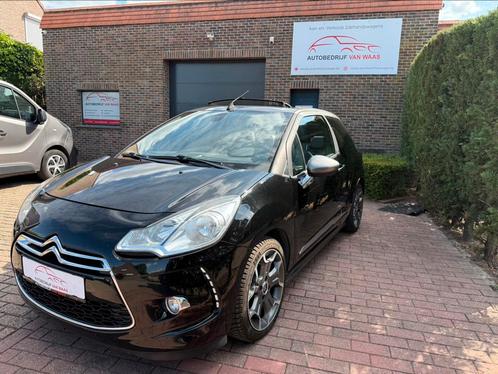 Citroën DS3 Cabrio 1.6i Benzine Led Airco Navi 12M Garantie, Auto's, Citroën, Bedrijf, Te koop, DS3, ABS, Adaptieve lichten, Airbags