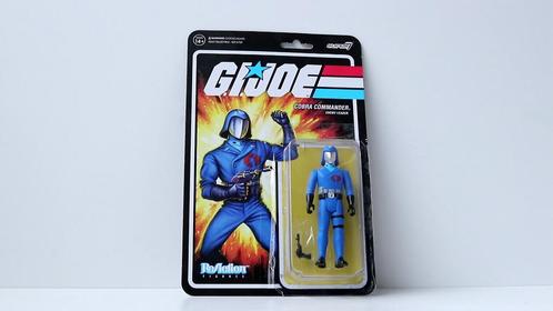 Super7 Reaction G.I. Joe Cobra Commander en Loose, Verzamelen, Beelden en Beeldjes, Gebruikt, Overige typen, Verzenden