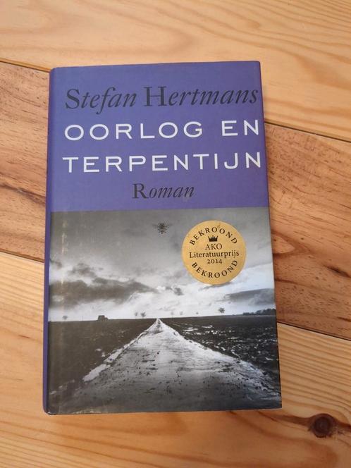 Stefan Hertmans - Oorlog en terpentijn, Livres, Littérature, Comme neuf, Enlèvement ou Envoi