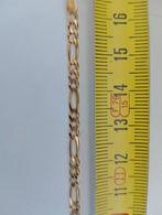 Chaine 14 carats et bague 18 carats, Ophalen, Goud