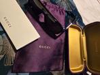 Gucci Zonnebril Unisex, Black/Gold, Handtassen en Accessoires, Ophalen, Nieuw, Zonnebril