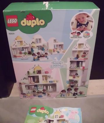 DUPLO 10929 huis met doos en montageplan beschikbaar voor biedingen