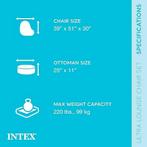 INTEX | Salon gonflable | fauteuil relax | Nouveau, Neuf, -, -, Intex