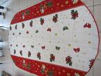 4 KERST en andere Ovale tafelkleden + 1 gratis, Enlèvement, Comme neuf