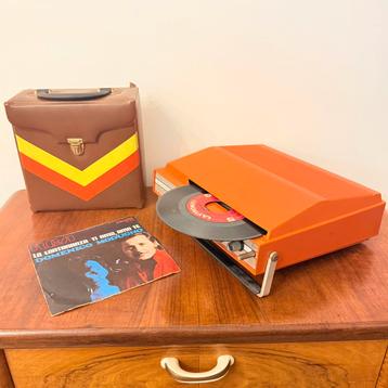 VINTAGE PLATENSPELER EUROPHON FONOJET 77 PLATENSLIKKER ‘70 beschikbaar voor biedingen