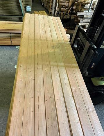 ACTIE : Douglas planken / planchette / Rabat 18x130mm beschikbaar voor biedingen