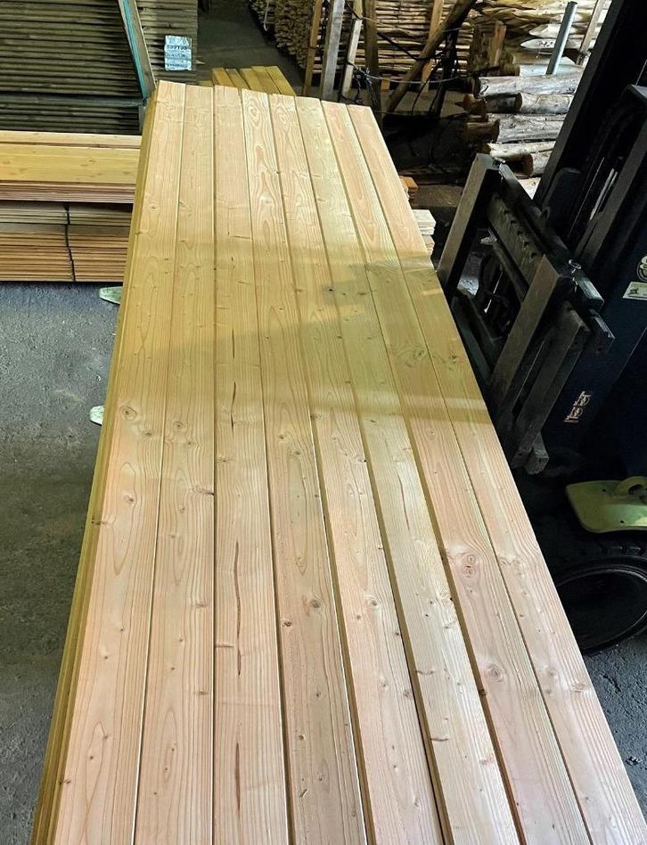 ACTIE : Douglas planken / planchette / Rabat 18x130mm, Doe-het-zelf en Bouw, Hout en Planken, Nieuw, Plank, Overige houtsoorten