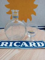 Ricard glas 17 cl logo 1995 en karaf 0,5 liter logo 1995, Ophalen of Verzenden, Nieuw