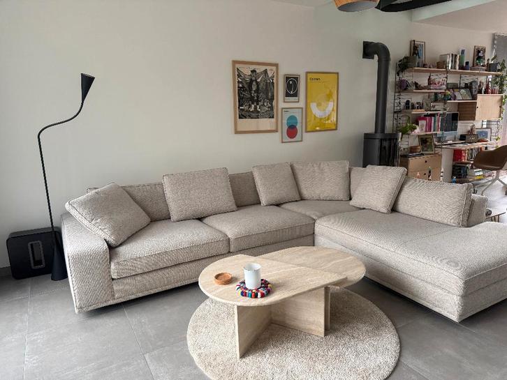 Hoeksalon in zeer goede staat DRINGEND WEG!, Huis en Inrichting, Zetels | Complete zithoeken, Zo goed als nieuw, Ophalen