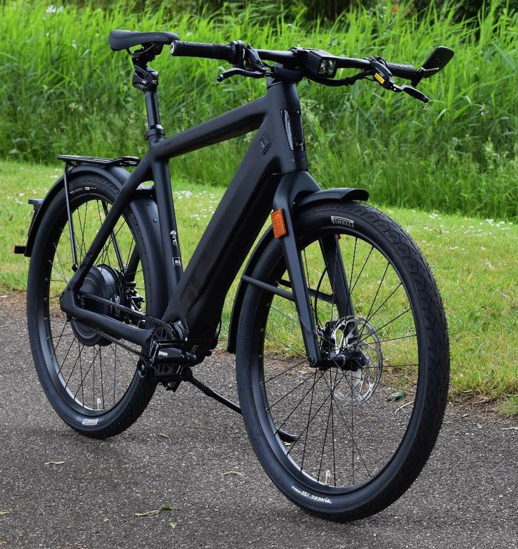 STROMER ST3 pinion (NIEUW) »black & white«, Fietsen en Brommers, Elektrische fietsen, Nieuw, Stromer, 59 cm of meer, 50 km per accu of meer
