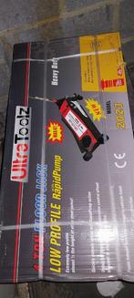 Autokrik 4 TON DUBBEL POMP lage autos, Auto diversen, Krikken, Ophalen of Verzenden, Nieuw, Hydraulisch, Garagekrik