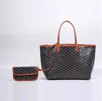 Goyard Zwart met bruine accenten, Ophalen of Verzenden, Zo goed als nieuw, Zwart