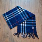 Châle Burberry vintage bleu foncé, Enlèvement ou Envoi, Écharpe