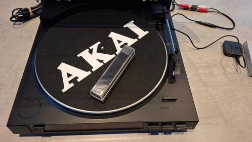 Akai Platenspeler ATT01U bluetooth transmitter kuisborstel, Audio, Tv en Foto, Platenspelers, Gebruikt, Platenspeler, Akai, Ophalen of Verzenden