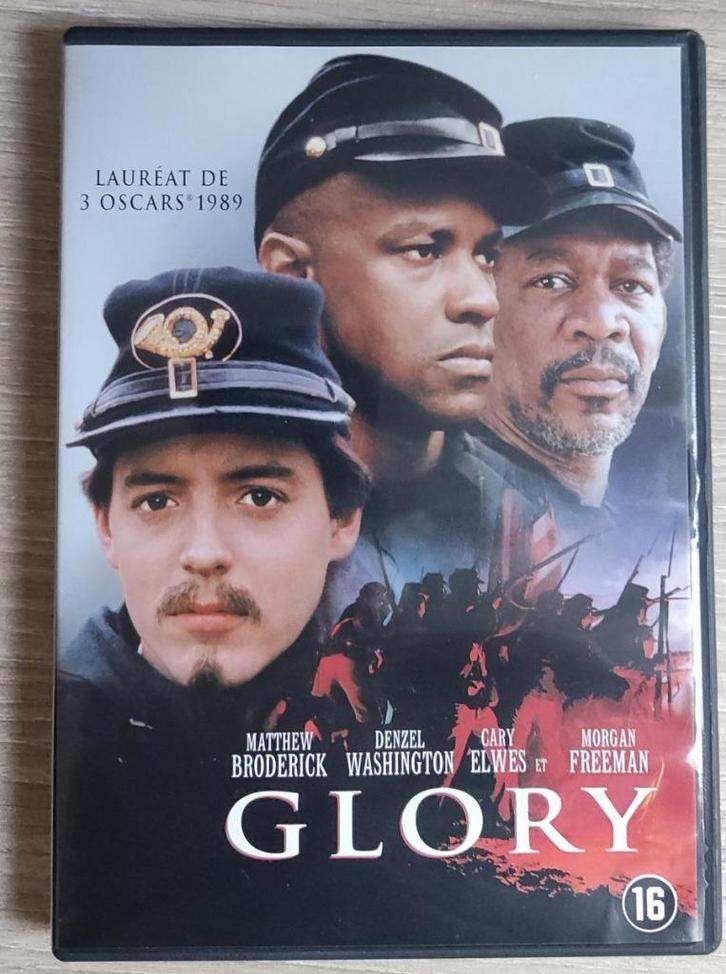 DVD GLORY (AMERIKAANSE BURGEROORLOG), Cd's en Dvd's, Dvd's | Avontuur, Zo goed als nieuw, Vanaf 16 jaar, Ophalen