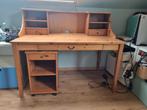 Ikea bureau met afzonderlijk kastje. Ideaal voor kot., Ophalen, Gebruikt