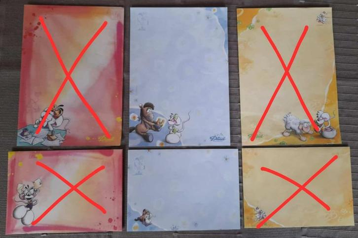 Diddl briefpapier klein, Collections, Diddl, Utilisé, Papier, Carte ou Papeterie, Diddl, Enlèvement ou Envoi