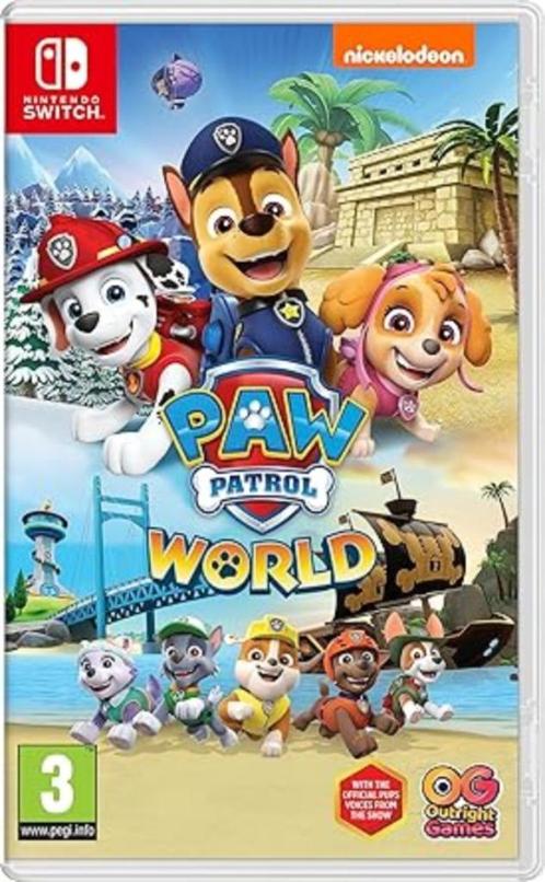 Paw Patrol World SNELLE GRATIS LEVERING, Games en Spelcomputers, Games | Nintendo Switch, Nieuw, Avontuur en Actie, Vanaf 3 jaar