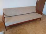Zitbank Arne Wahl Iversen slaapbank jaren 50 60, Huis en Inrichting, Ophalen, Hout, Scandinavisch design, Gebruikt