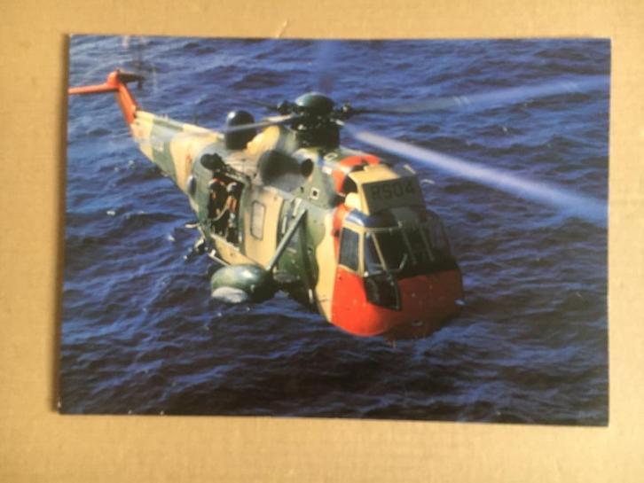 Foto kaart : Seaking - Basis Koksijde - 40 Sqn., Verzamelen, Luchtvaart en Vliegtuigspotten, Zo goed als nieuw, Kaart, Foto of Prent