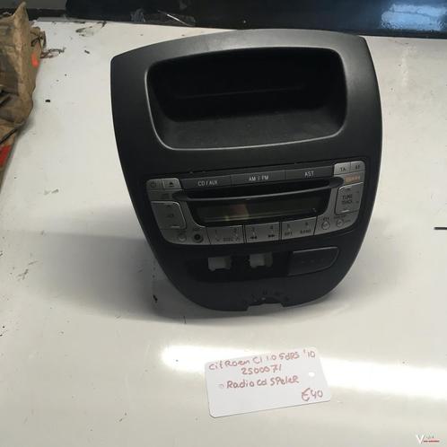 Citroen C1 1.0 2010 Wagennr 2500071  Radio cd speler, Auto diversen, Autoradio's, Ophalen of Verzenden