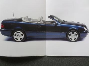 Mercedes CLK Cabrio 08-1999 Brochure beschikbaar voor biedingen