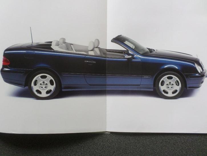 Mercedes CLK Cabrio 08-1999 Brochure, Boeken, Auto's | Folders en Tijdschriften, Mercedes, Ophalen