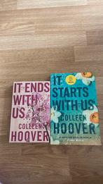 Colleen Hoover - IT ENDS WITH US + IT START WITH US, Boeken, Taal | Engels, Verzenden, Zo goed als nieuw, Colleen Hoover