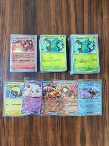 Lot de 175 cartes pokemon EV09 toutes différentes ! beschikbaar voor biedingen