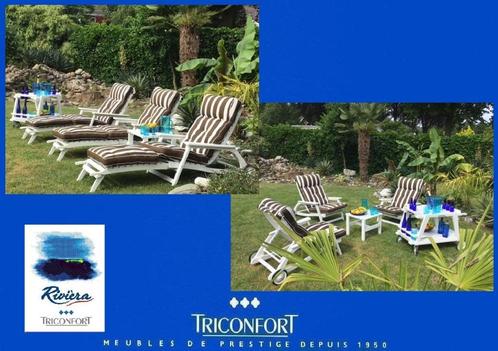 1x lounge stoel ligbed Triconfort vgl Rovergarden Kettler, Tuin en Terras, Tuinsets en Loungesets, Zo goed als nieuw, Loungeset