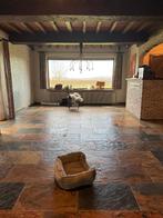 Carreaux en ardoise découpée - couleurs automnales - 60x30, Carrelage de sol, Enlèvement, Utilisé, Autres matériaux