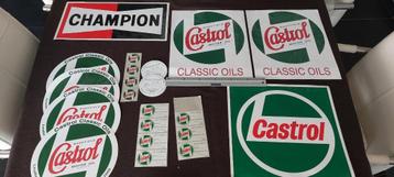 Rally stickers Castrol  beschikbaar voor biedingen