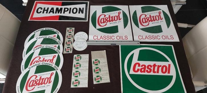 Rally stickers Castrol, Verzamelen, Stickers, Zo goed als nieuw, Auto of Motor, Ophalen of Verzenden
